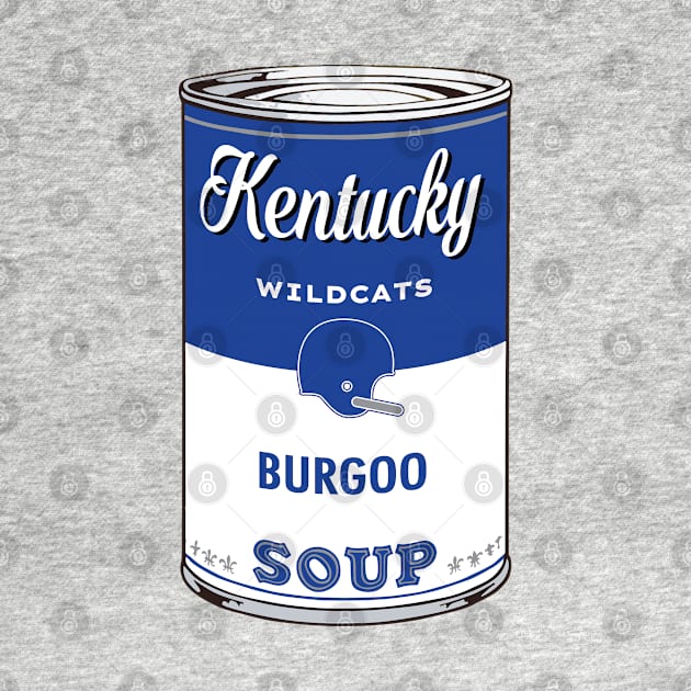 Kentucky Wildcats Soup Can by Rad Love